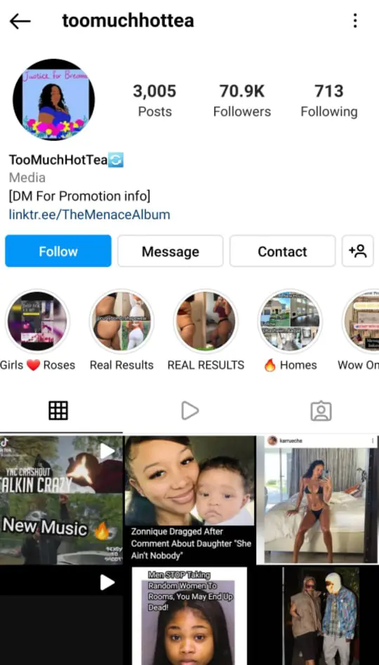 Who Is Toomuchhottea From Instagram? Too Much Hot Tea Real Name Revealed