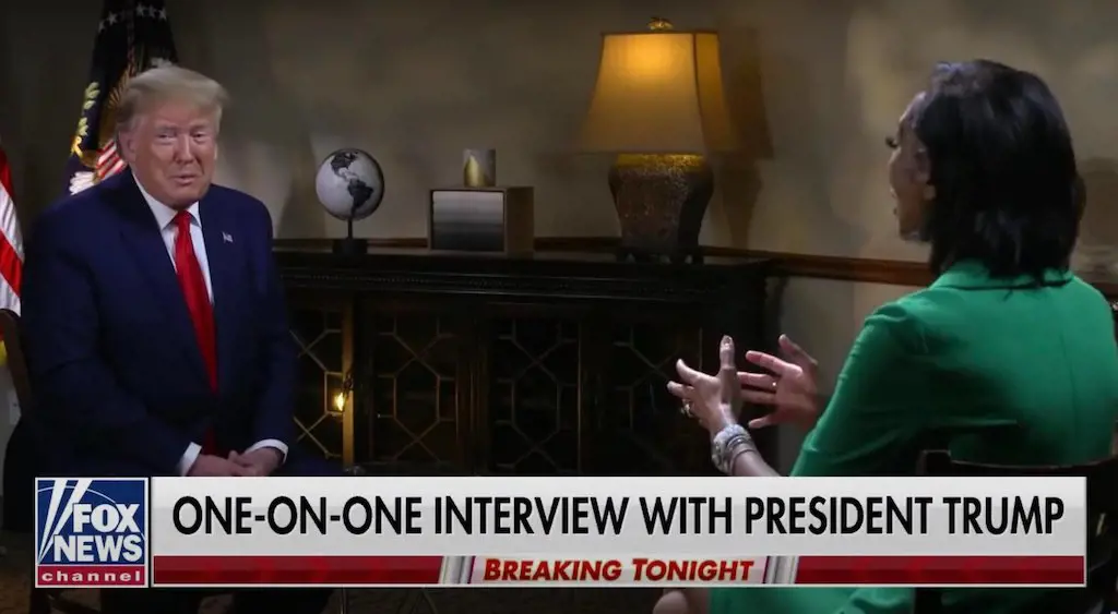 Harris Faulkner on an interview with Donald Trump
