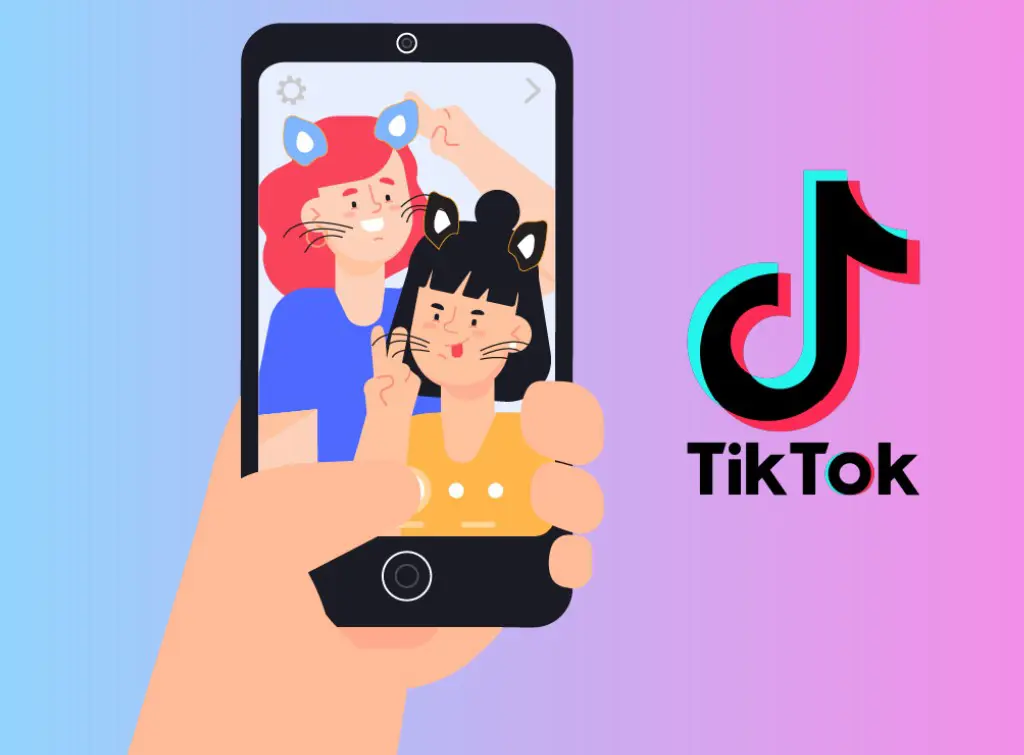 Snapchat filters are available on TikTok.