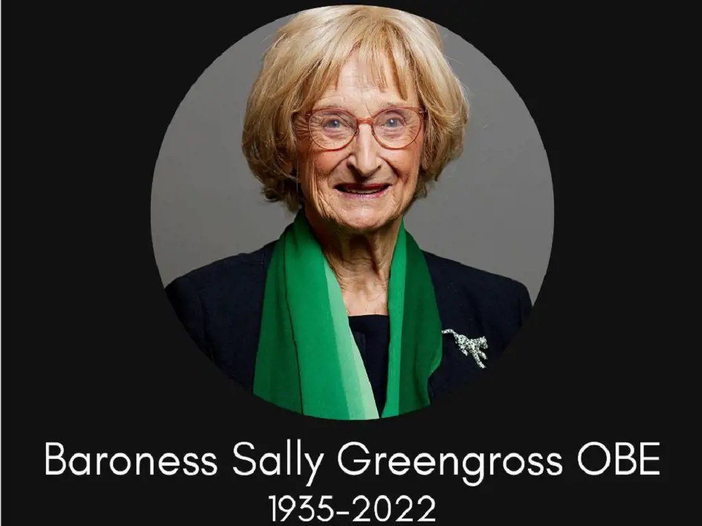 OBE Sally Greengross Lived From 1935-2022