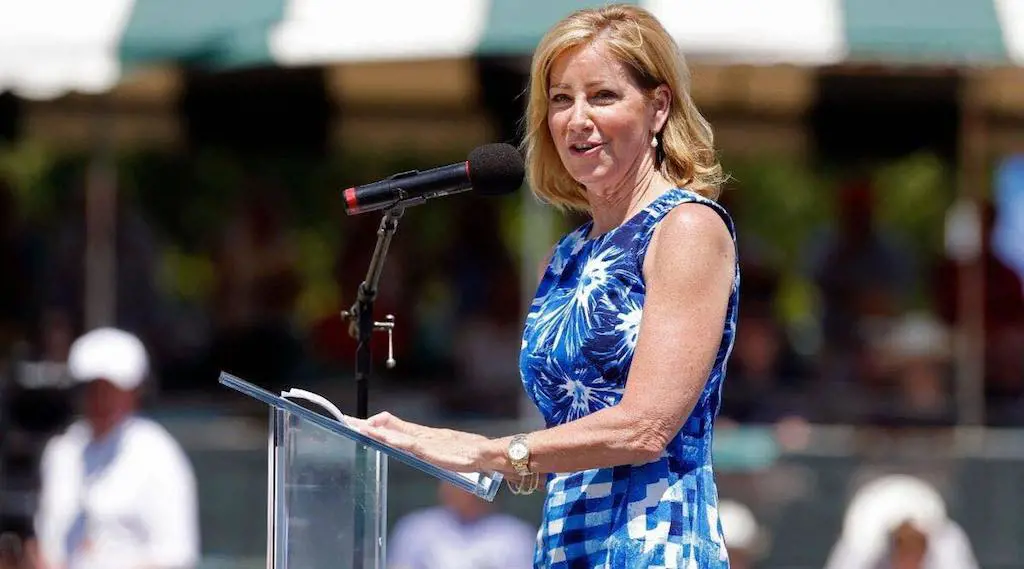 Chris Evert is now dedicating her life to making sure people go for early detection when it comes to cancer.