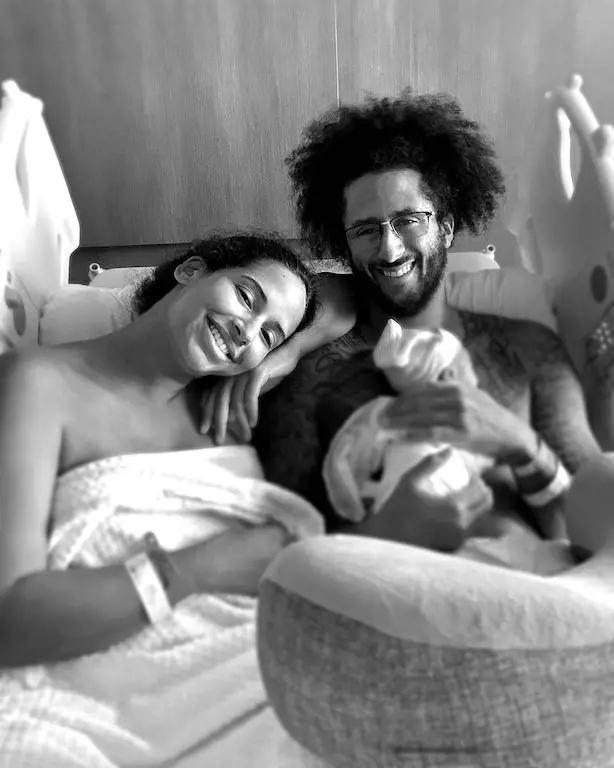 Colin Kaepernick and Nessa Diab announced the birth of their first child on Sunday, August 28, 2022.