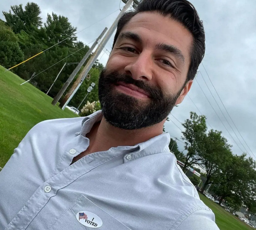 Matt Castelli went to the poll on a voting day
