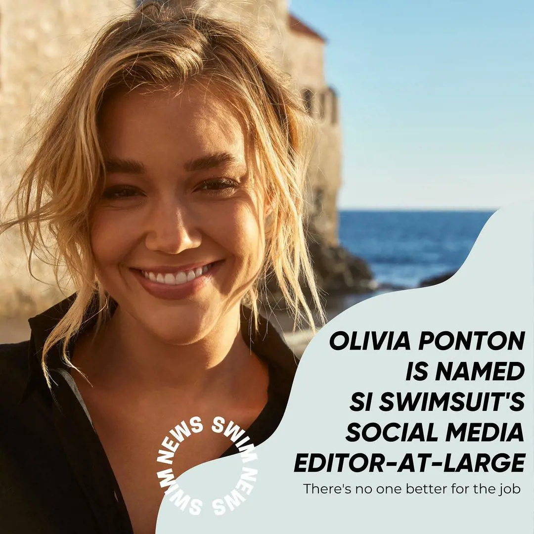 Olivia Ponton was named Sports Illustrated rookie as well as  SI Swimsuit’s Social Media Editor-At-Large! in 2022