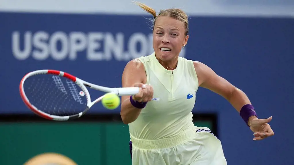 Estonian tennis player Anett Kontaveit is not currently sick but is dealing with the after-effects of the COVID-19 virus.