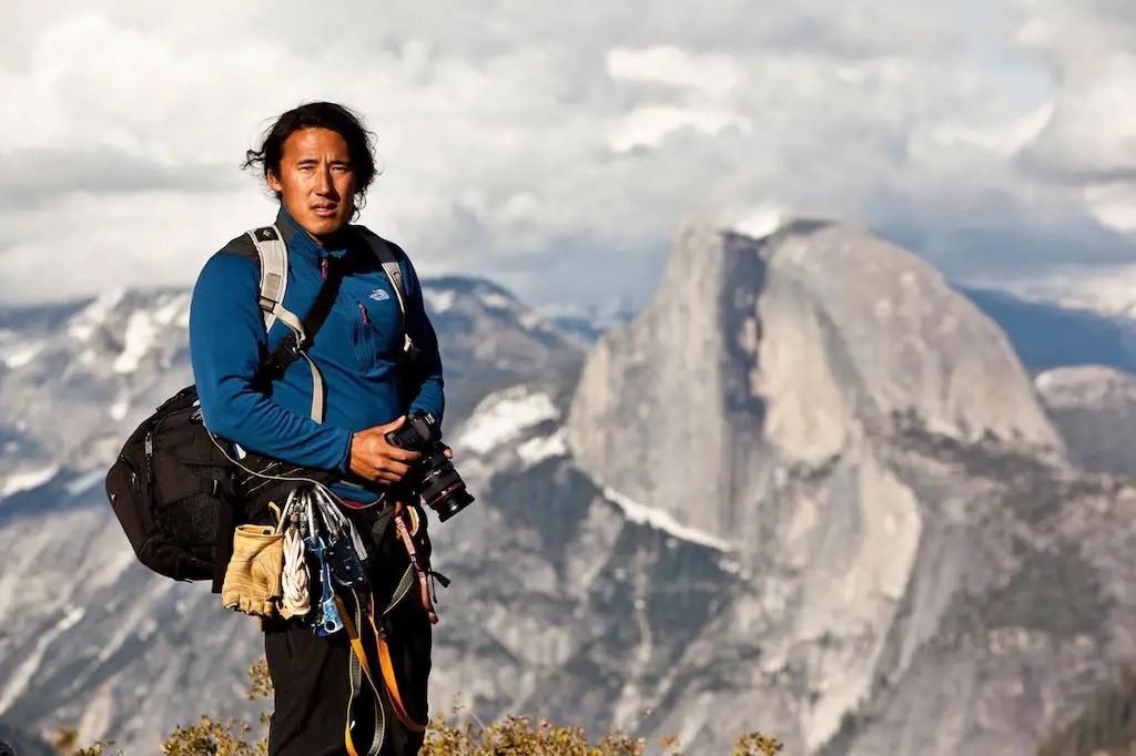 Jimmy Chin is an award winning climber, photographer and filmmaker.