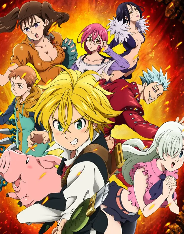 Major characters from the Seven Deadly Sins