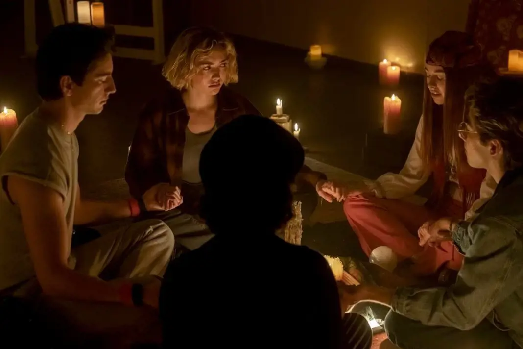 Maddie Performing Seance With Her Afterlife Friends