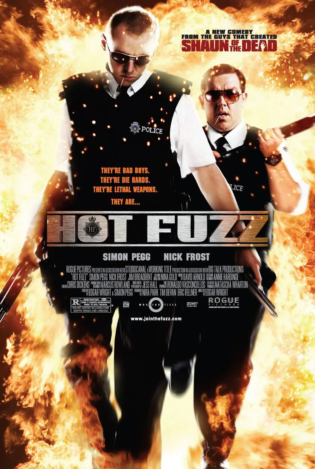 Hot Fuzz, Edgar Wright picture won the Empire Awards in 2008