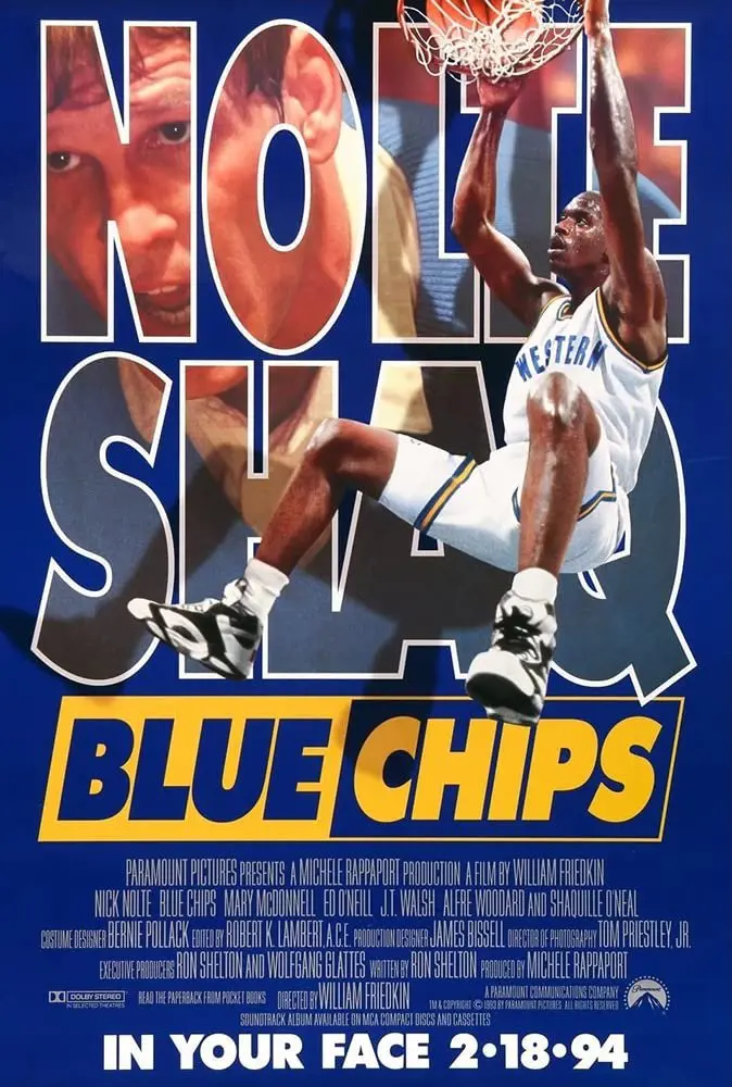 Nick Nolte portrayed the character of Pete Bell, the coach in Blue Chips 