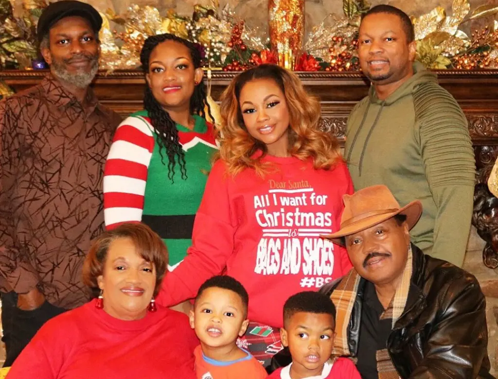 Phaedra Parks Celebrating Christmas With Her Family On 25 December 2017