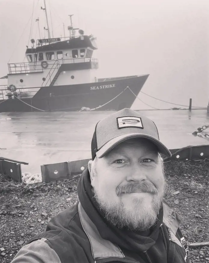 Casey Took A Selfie With Sea Strike in Kodiak On 29 January 2023