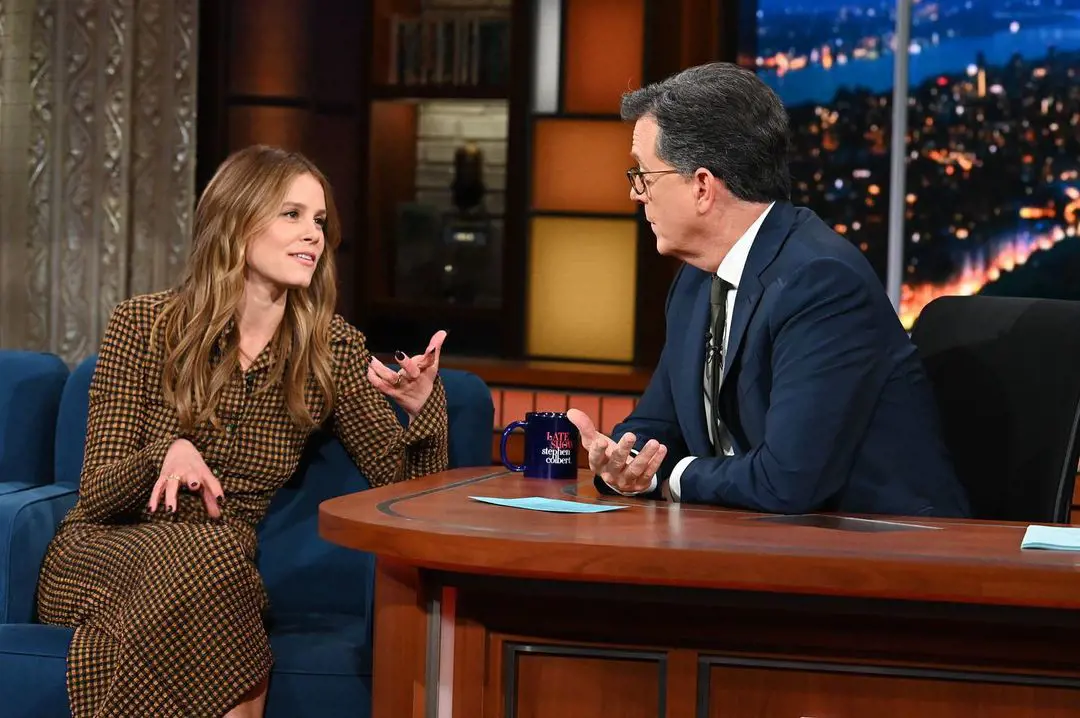 Sosie At The Late Show With Stephen Colbert On 29 September 2022