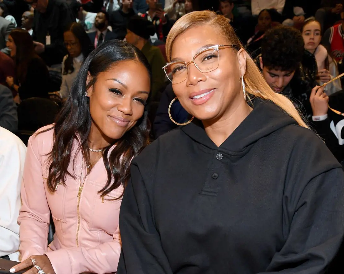 Queen Latifah And Her Partner Eboni At The 69th NBA All-Star Game On 16 February 2020