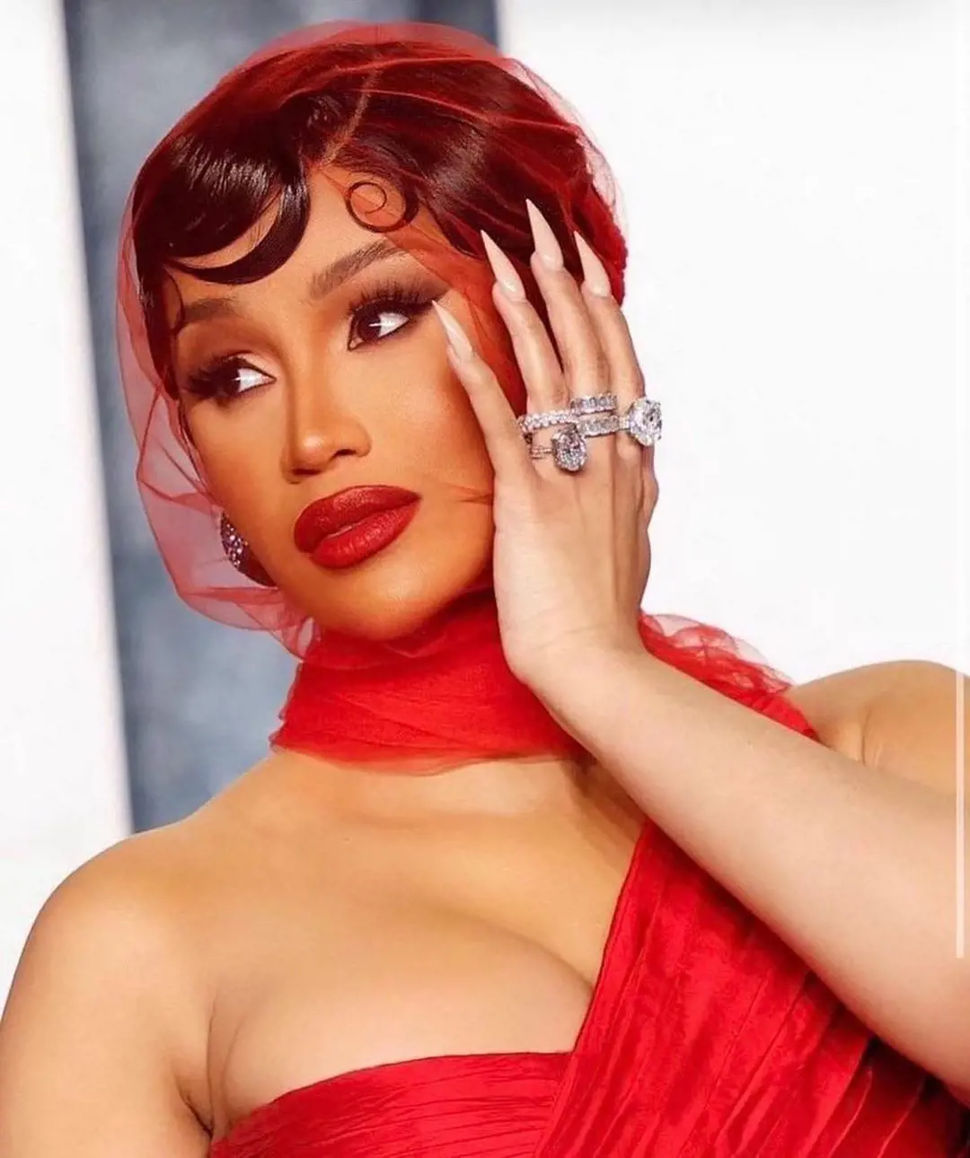 Cardi B received a Grammy Award for her debut album 'Invasion of Privacy' in 2018.