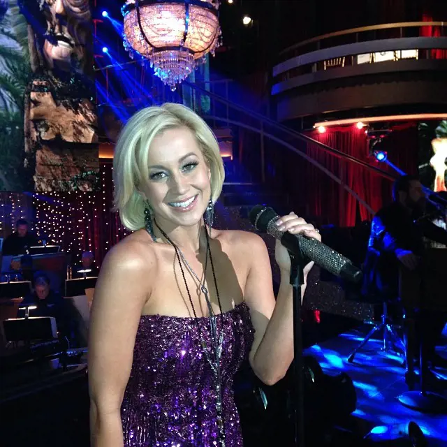 Pickler back in the ballroom performing for Dancing with the Stars Finale
