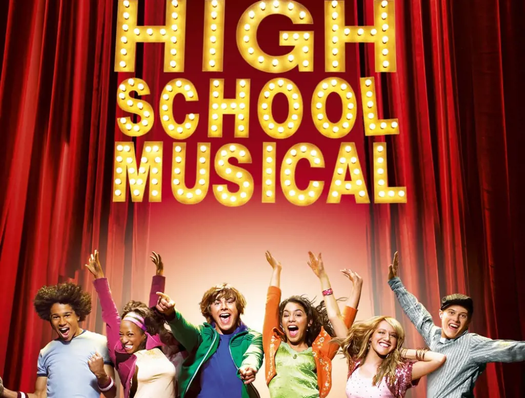 Poster Of The Musical Film High School Musical By Walt Disney