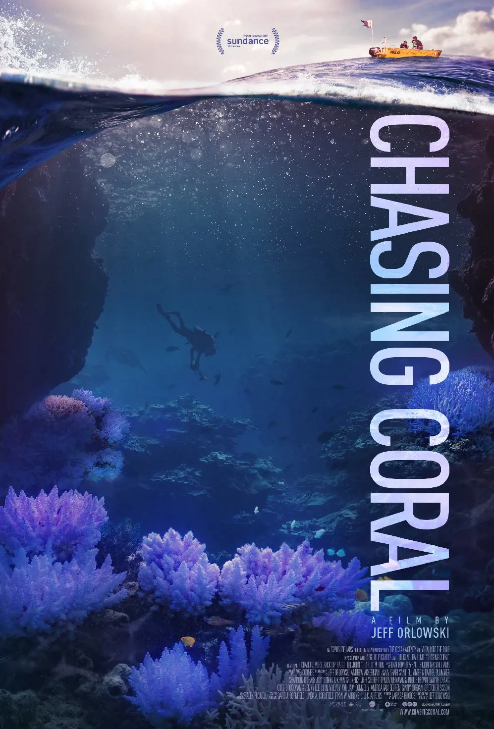Poster of The 2017 Movie Chasing Coral
