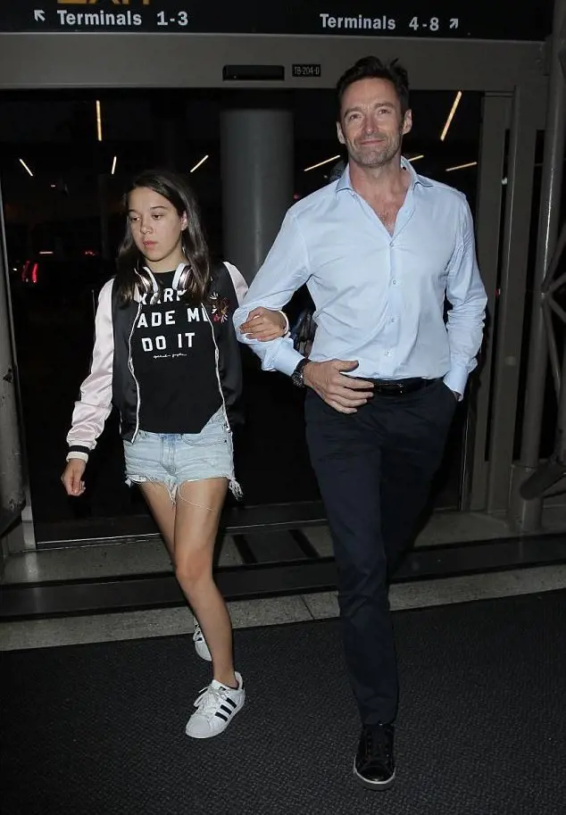 Hugh with daughter Ava in Lax Terminals