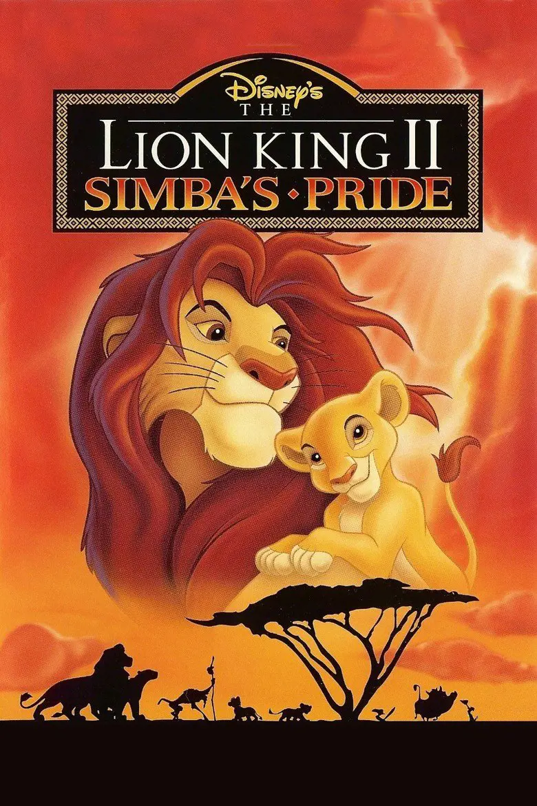 Poster Of The Lion King II Featuring Simba 