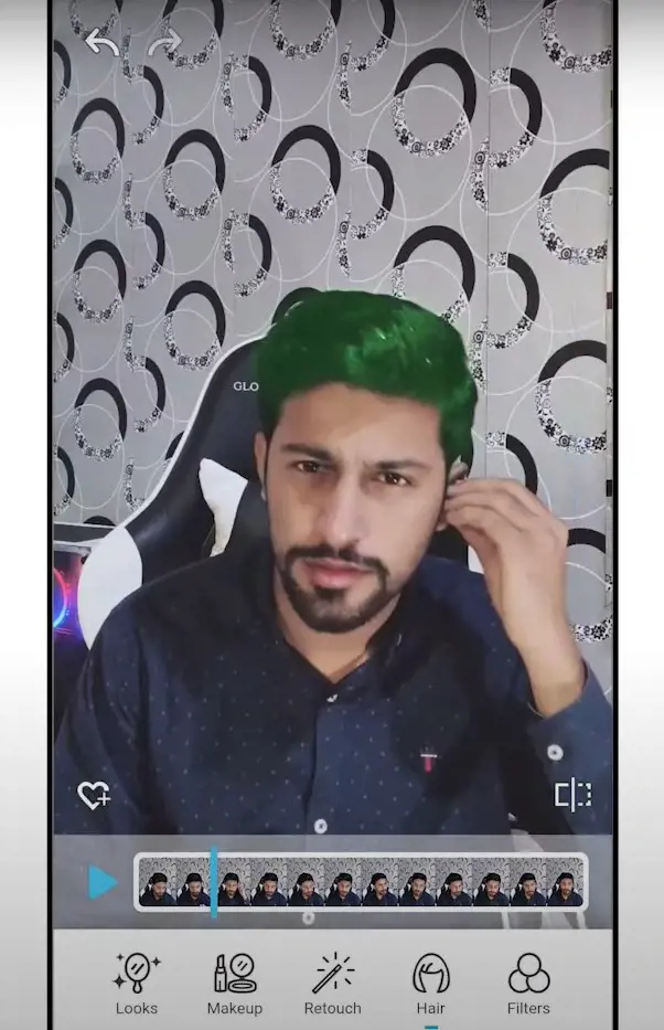 YouTuber Tech Raye Gave A Hair Color Changing Tutorial On Capcut On 16 December 2021