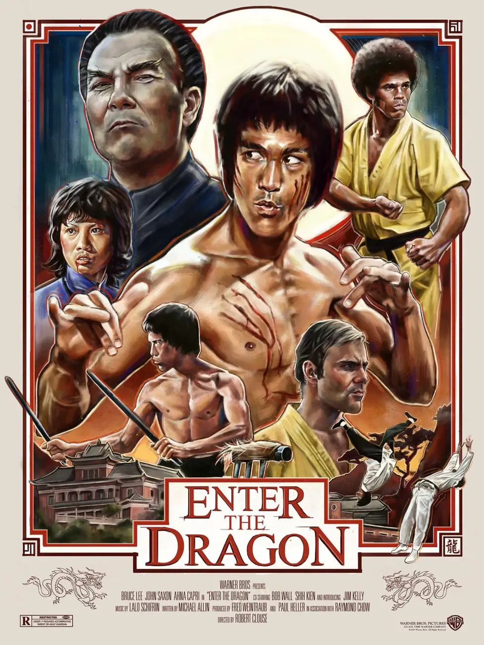 Enter The Dragon is the last film of late actor Bruce Lee