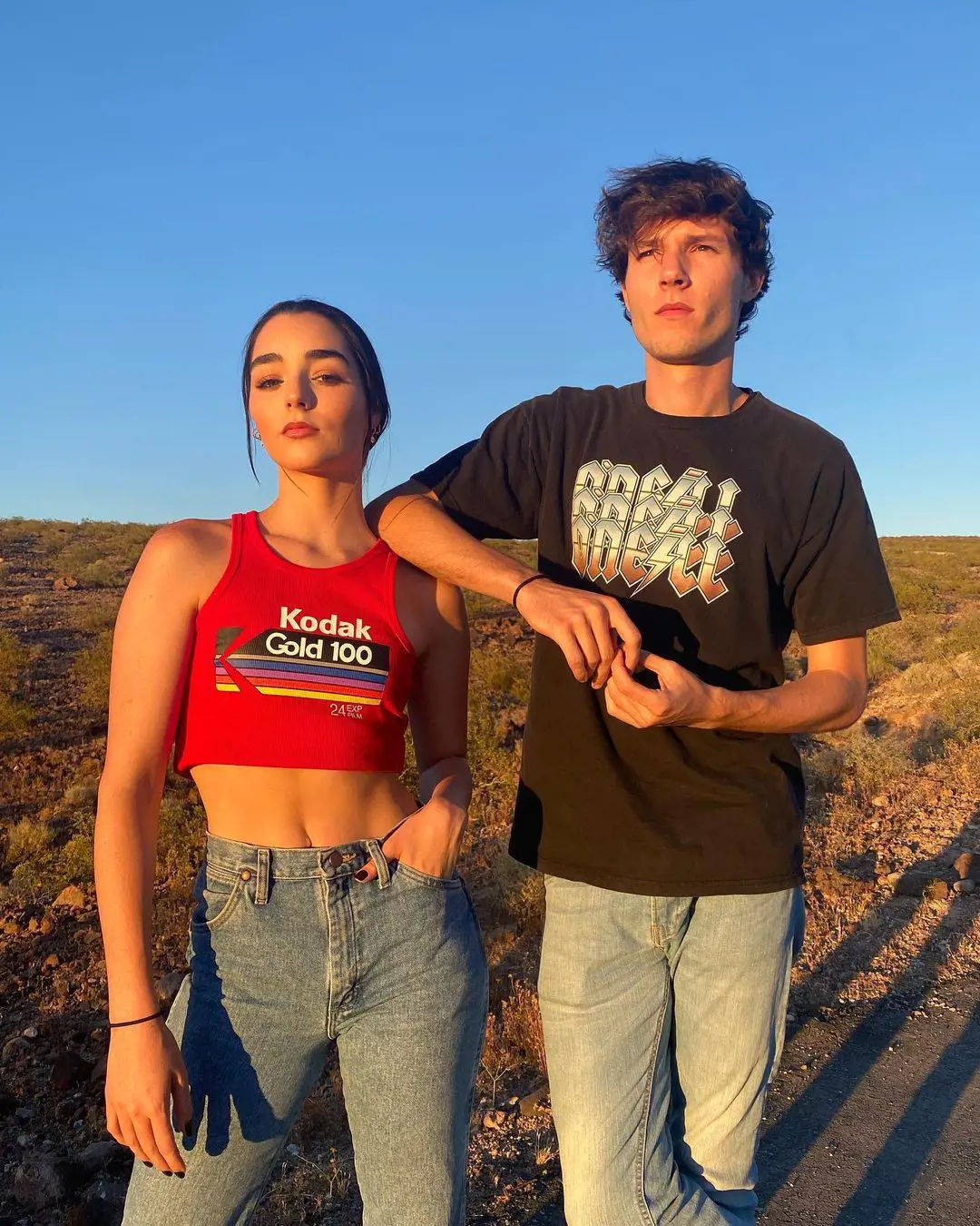  Zach and his girlfriend Indiana went to Las Vegas, Nevada in May, 2020
