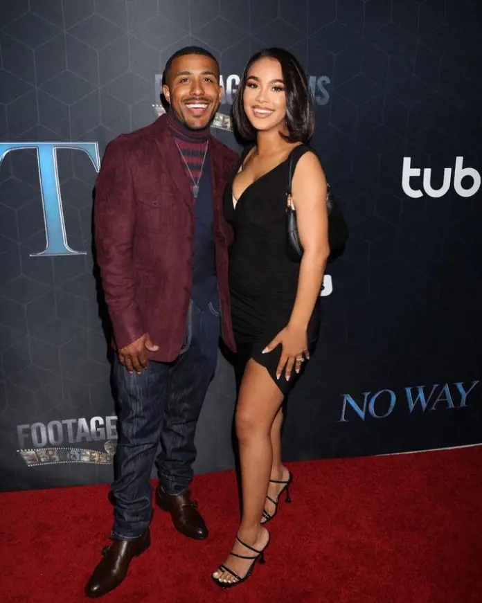 Marques And Miya At The Premiere Of Tubi's Movie On 12 April 2023